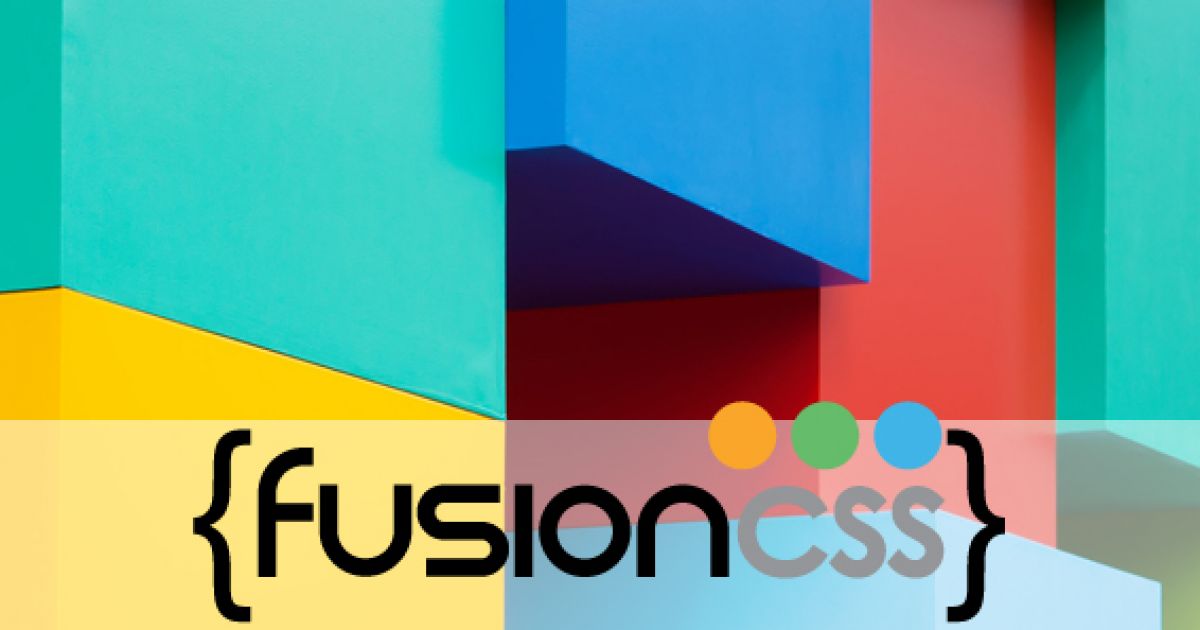 fusionCSS - a CSS3/HTML5 Framework