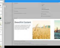 clearFusion SHOP Screenshots -  Drag & Drop Editor